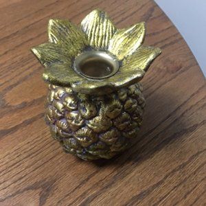 Beautiful Small Vintage Pineapple Candle Holder